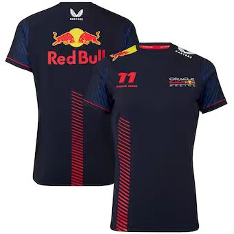 2022/23 Red Bull Racing Dark Blue F1 Team Round Collar POLO T-Shirt - leoleo123123