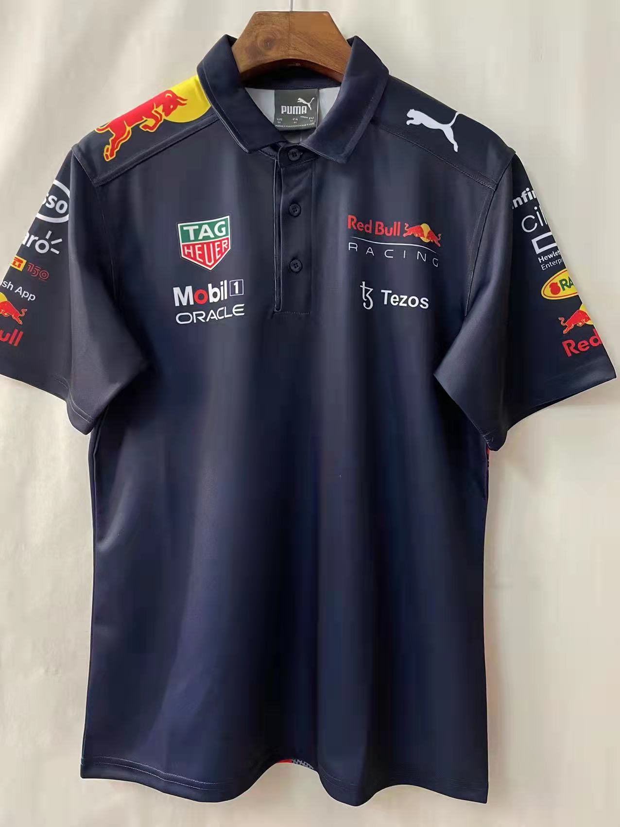 2022 Red Bull Racing Dark Blue F1 Team POLO T-Shirt - leoleo123123