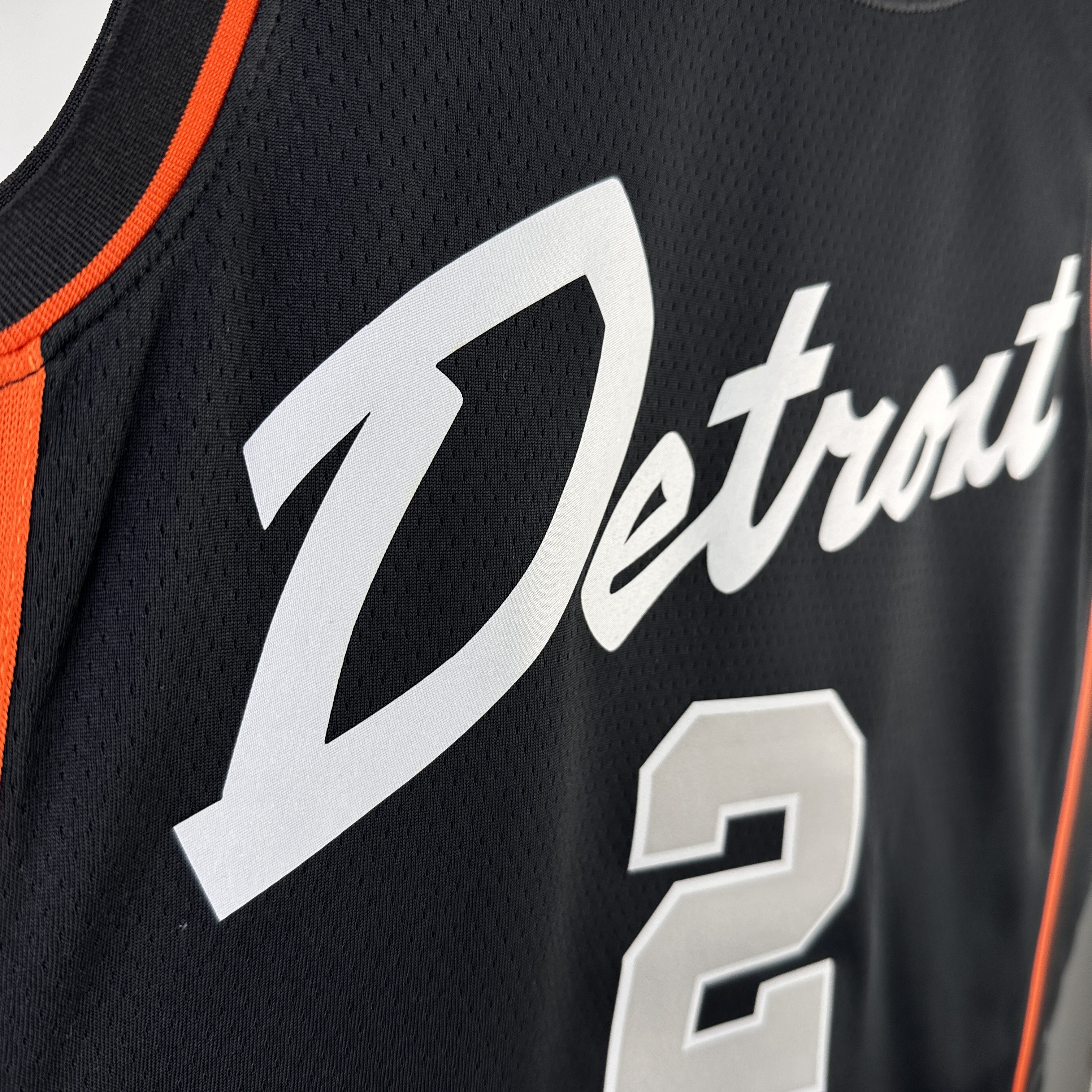 NBA Season 2024 Detroit Pistons Black City Edition #2 CUNNINGHAM Jersey High Quality Name and Number Print - leoleo123123