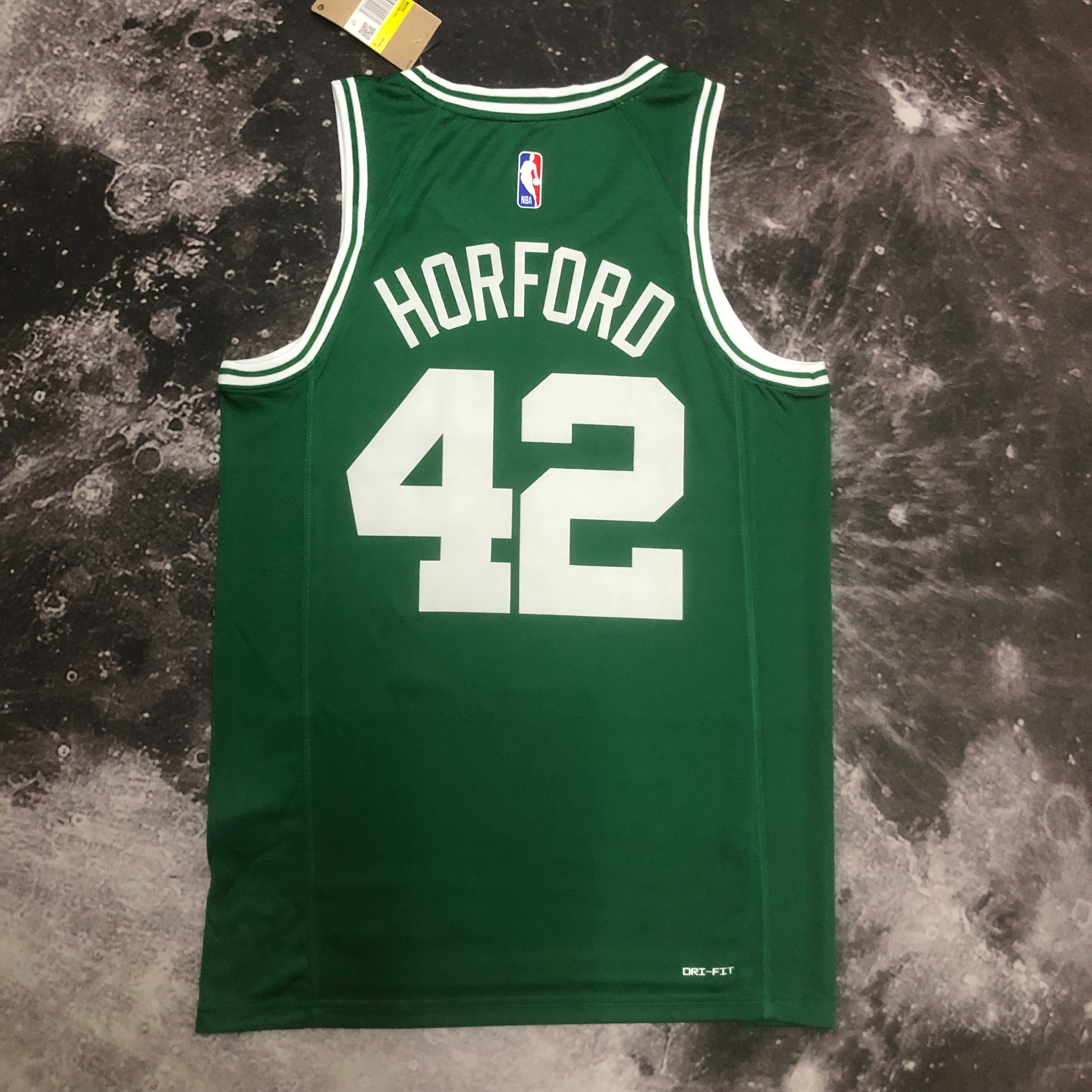 NBA Men Season 2023 Boston Celtics Green #42 HORFORD Jersey High Quality Name and Number Print - leoleo123123