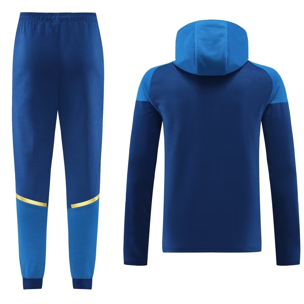 23/24 Marseille Blue Jacket Tracksuit Thai Quality - leoleo123123