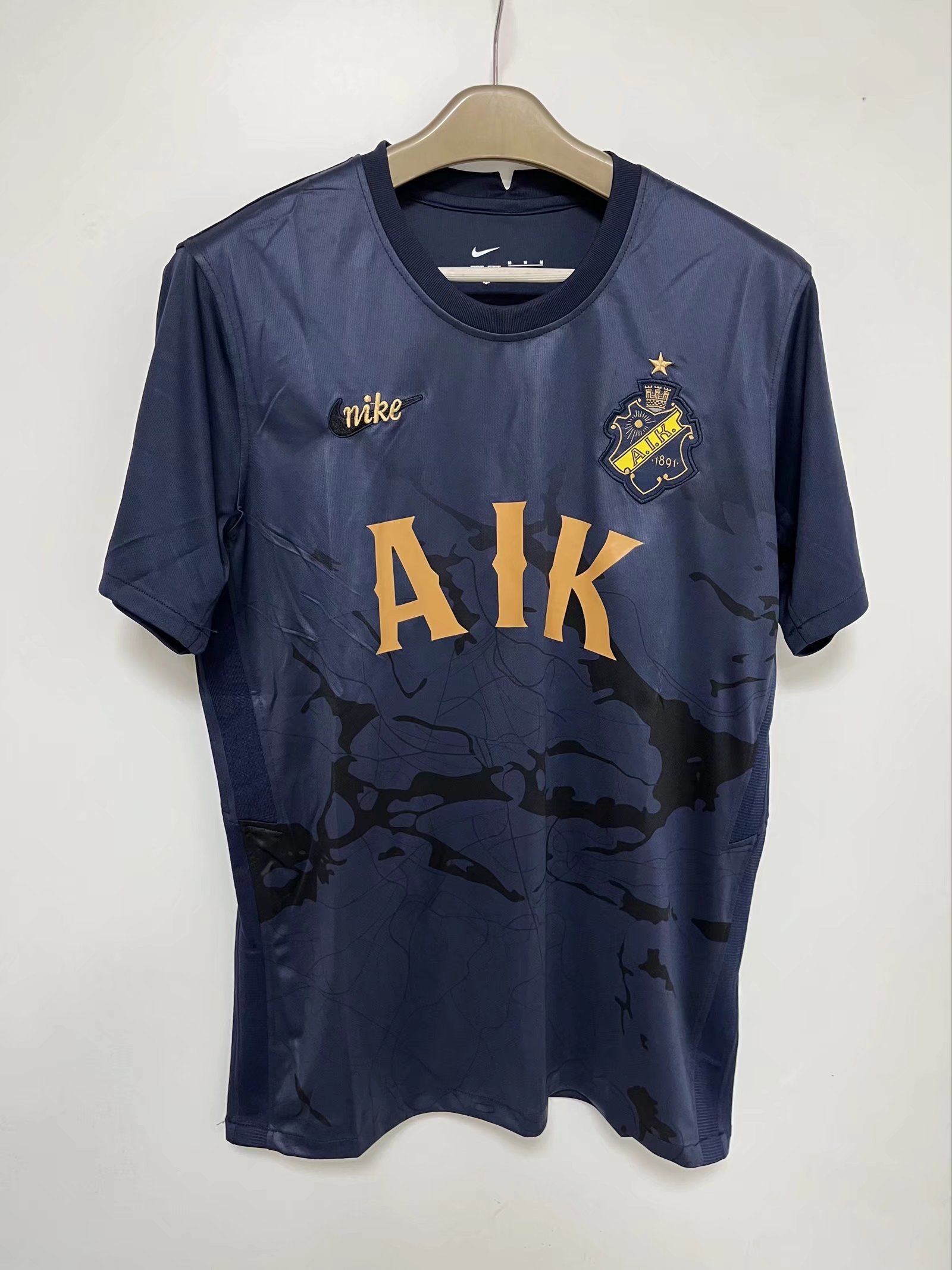2022 AIK Royal Edition Fans Soccer Jersey - leoleo123123
