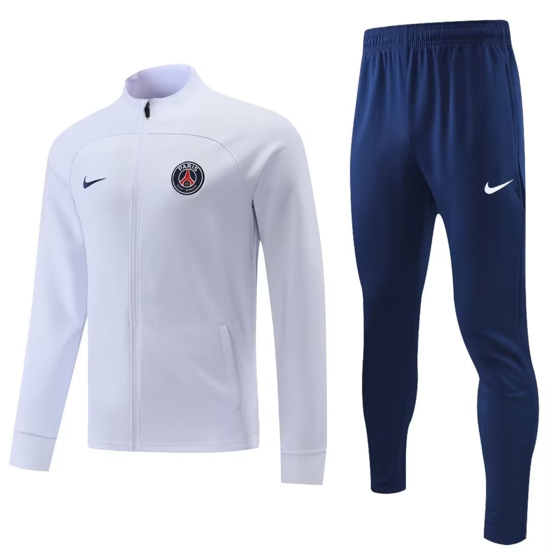 22-23 PSG White Jacket Tracksuit Thai Quality - leoleo123123