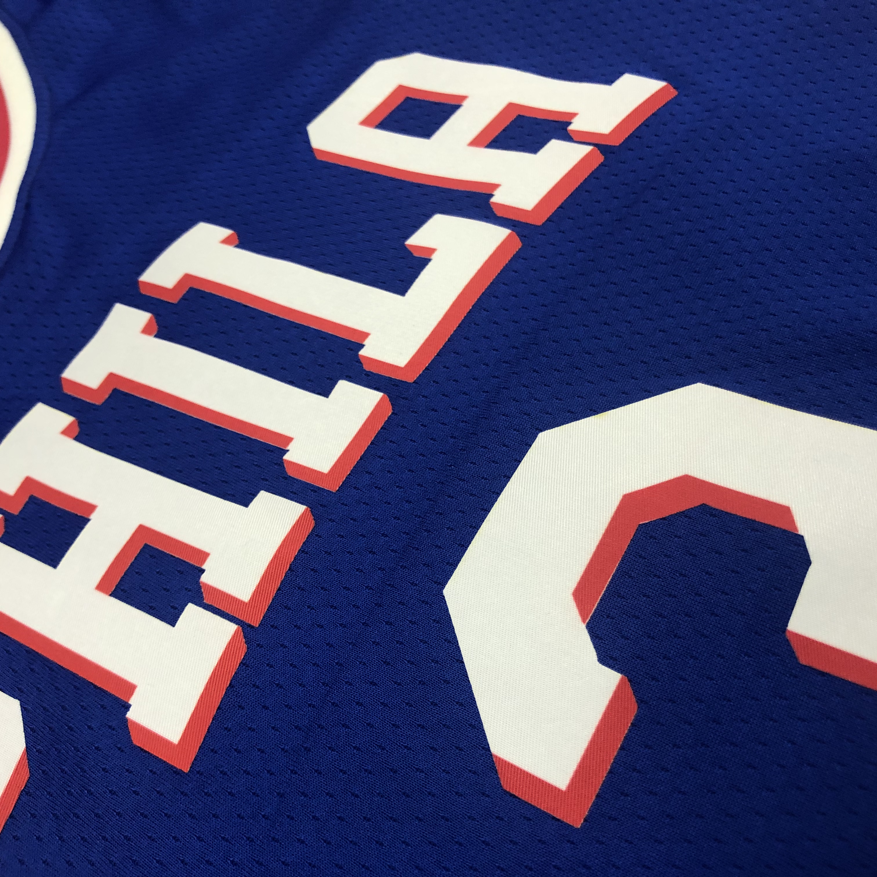 NBA Men Philadelphia 76ers Blue #3 IVERSON Jersey High Quality Name and Number Print - leoleo123123