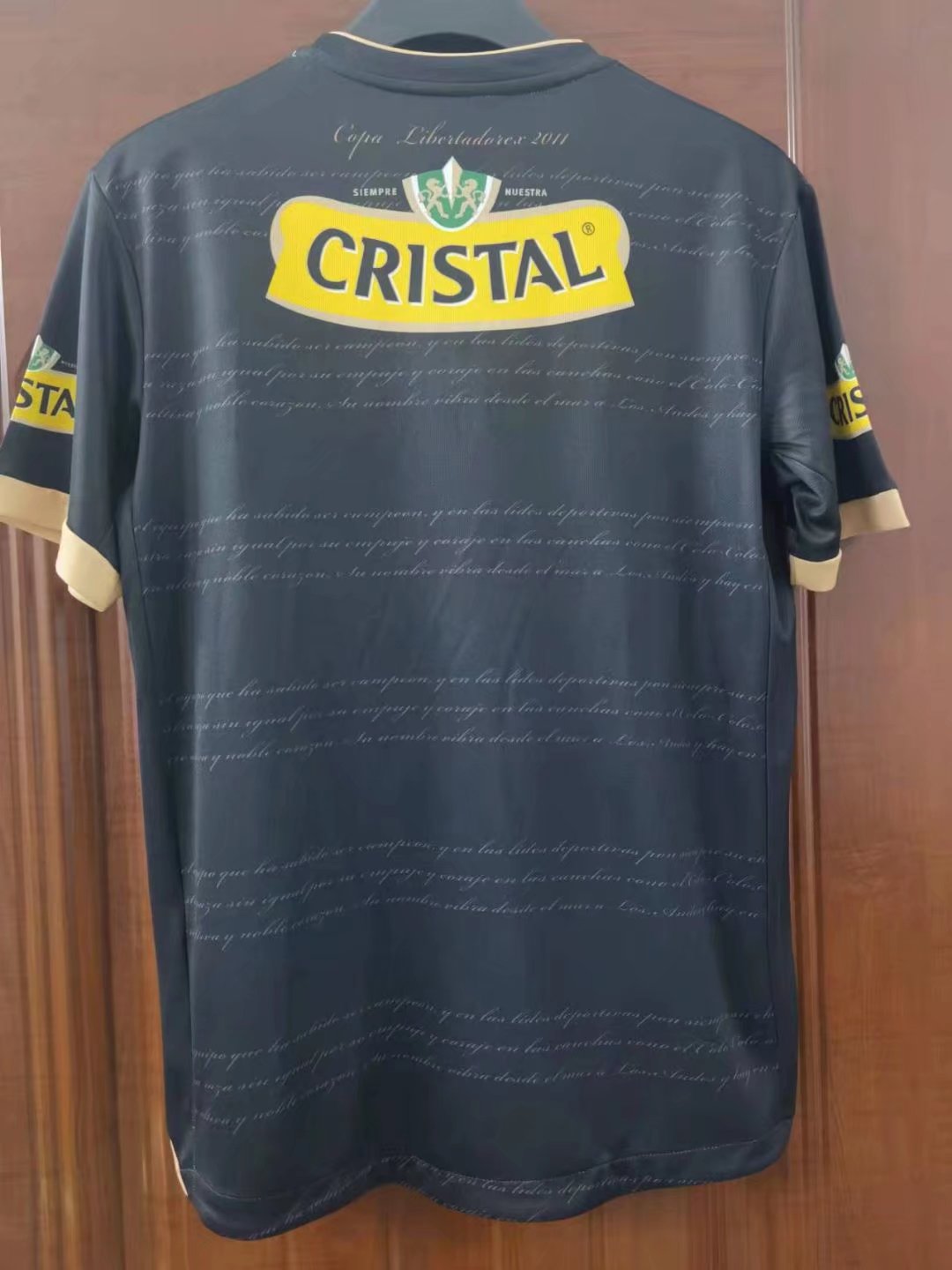 2011 Colo-Colo Away Black Retro Soccer Jersey - leoleo123123