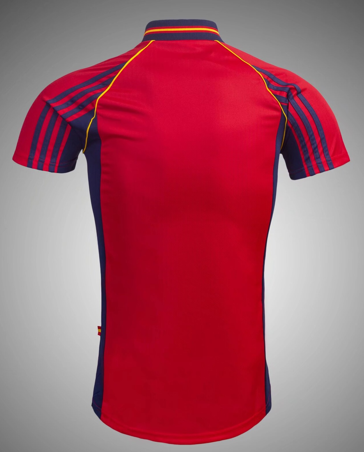 1998 Spain Home Fans Version Retro Jersey - leoleo123123