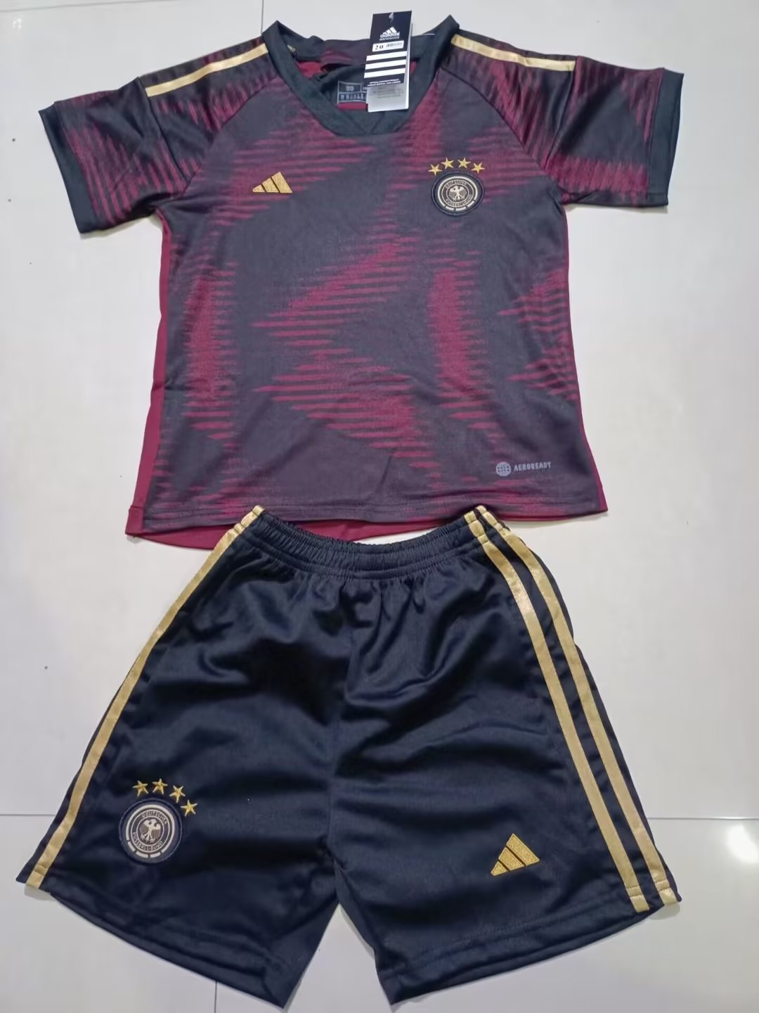 22/23 Germany Away Kids World Cup Jersey - leoleo123123
