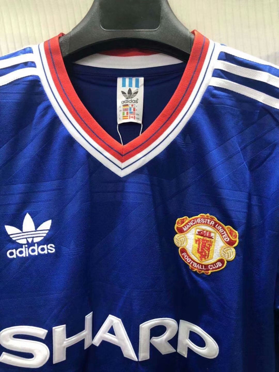 1986 Man United Away Retro Jersey - leoleo123123