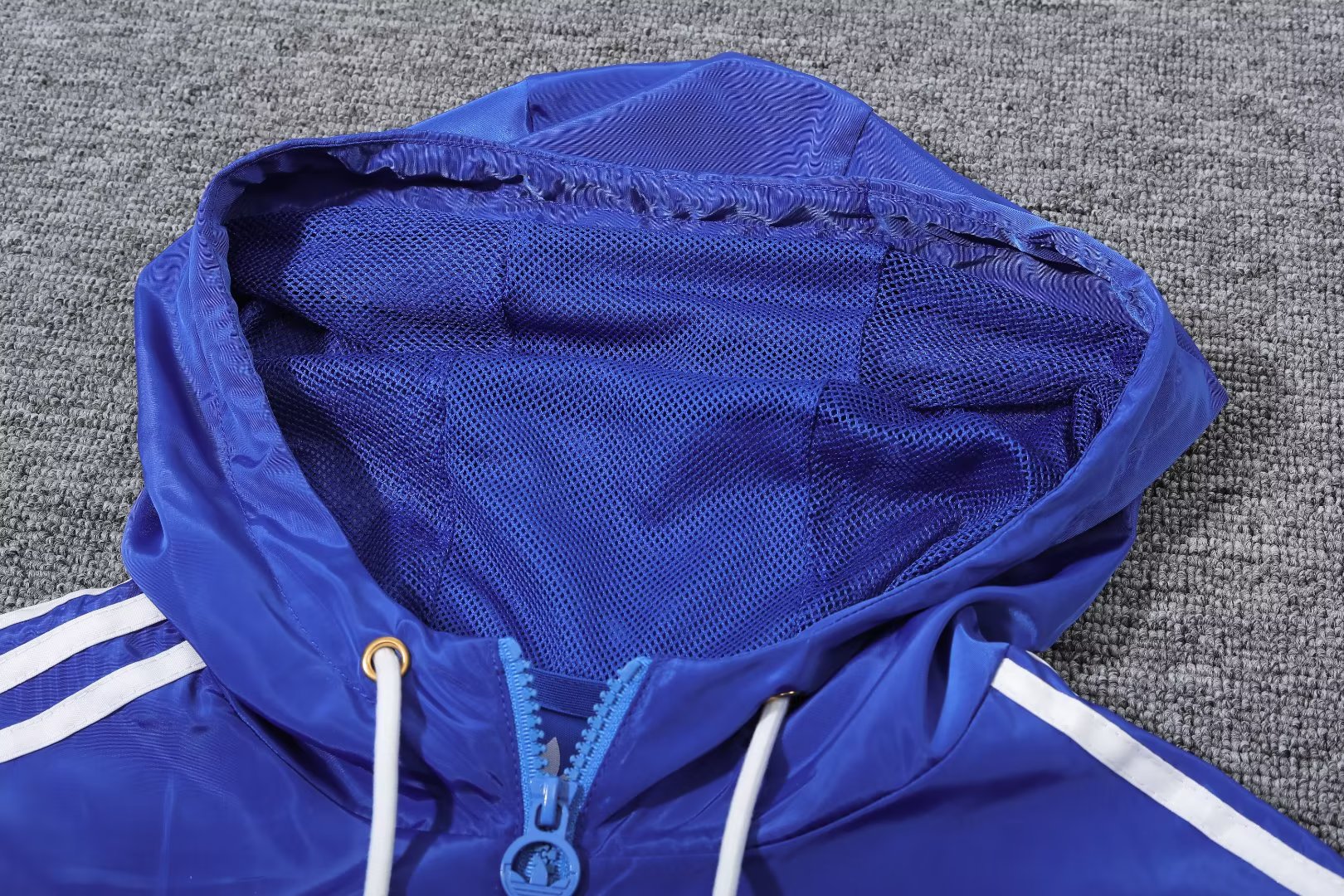 23/24 Lyon Blue Windbreaker Jacket 1:1 Quality - leoleo123123