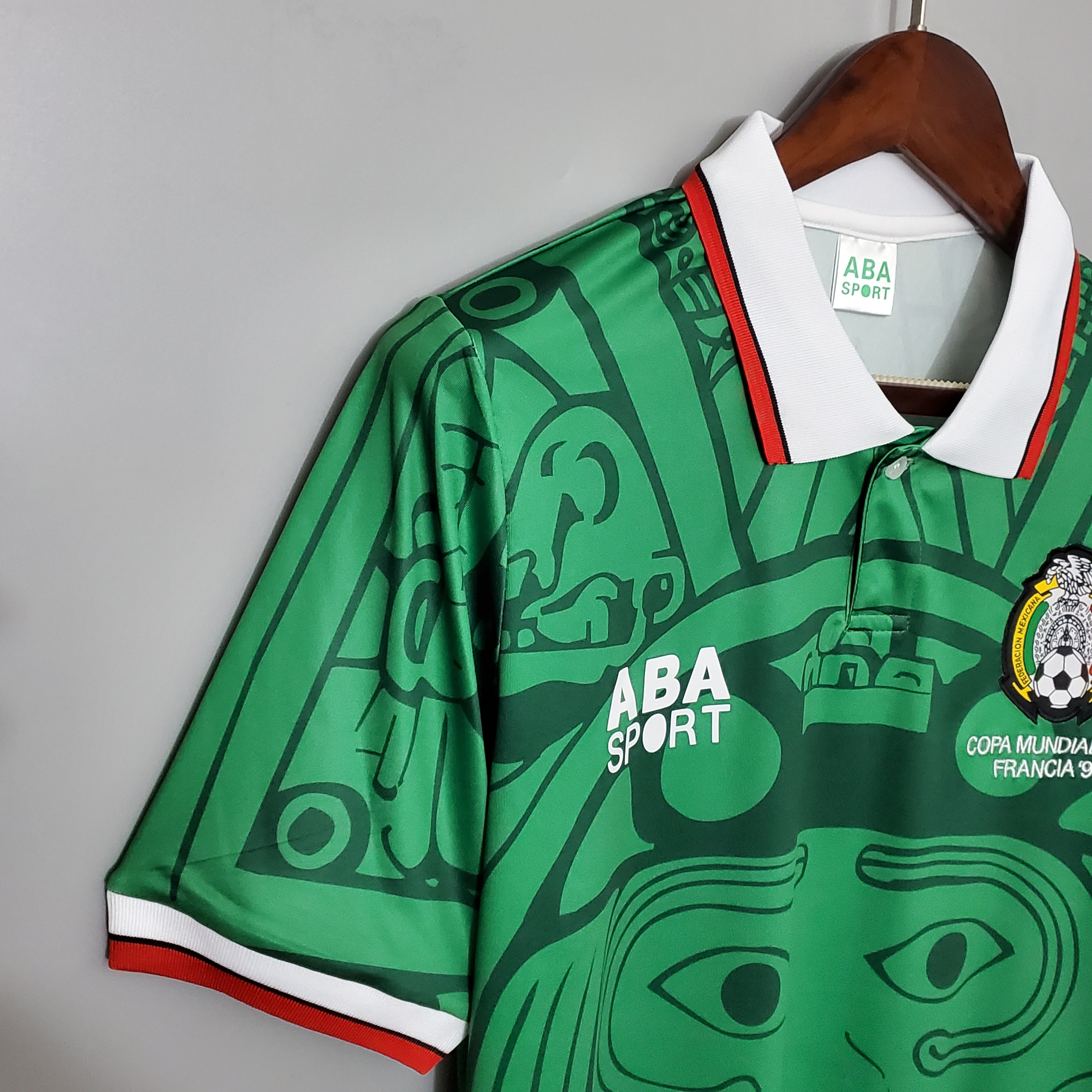 1998 Mexico Home Retro Jersey Fans Version - leoleo123123