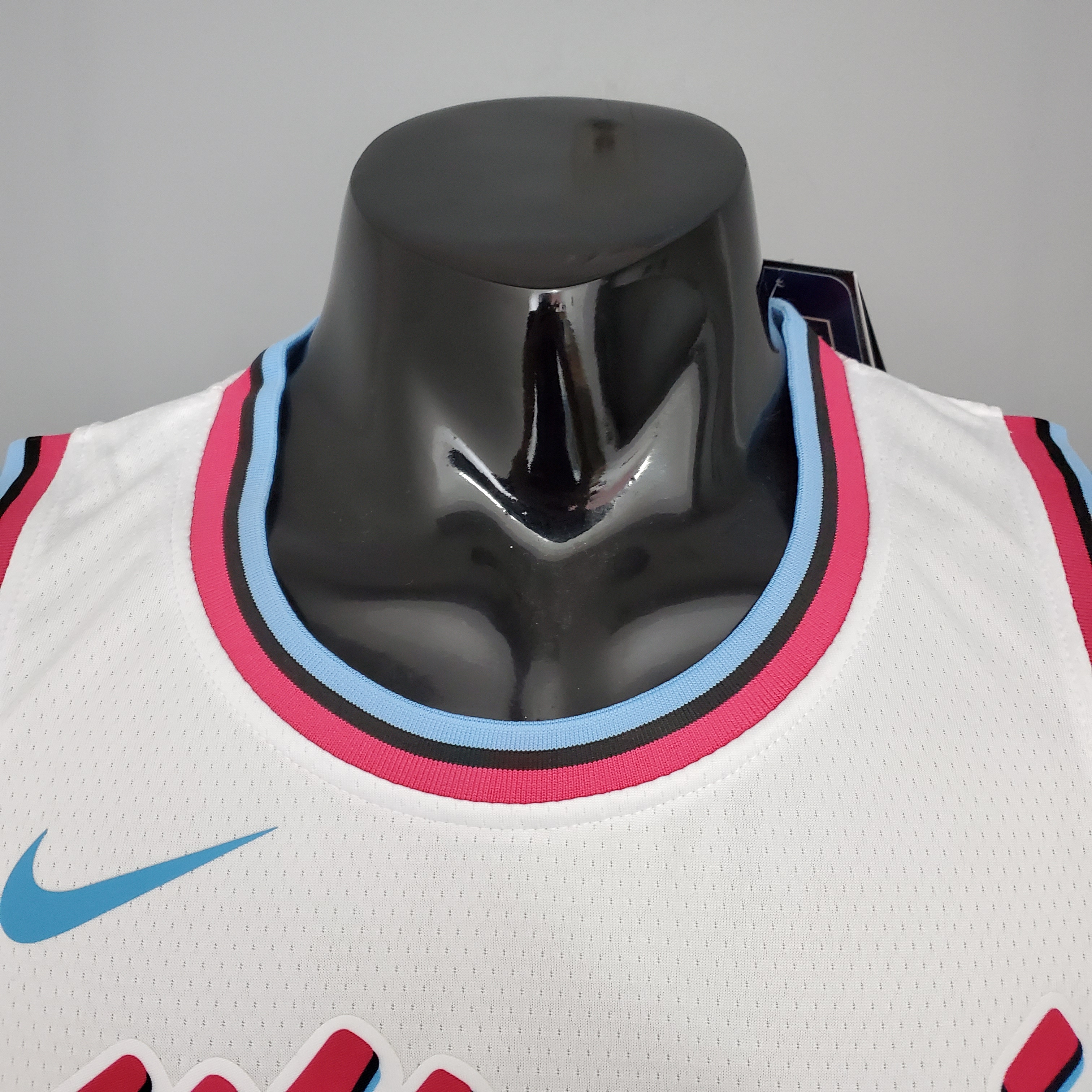NBA Men Miami Heat White City #4 OLADIPO Jersey High Quality Name and Number Print - leoleo123123