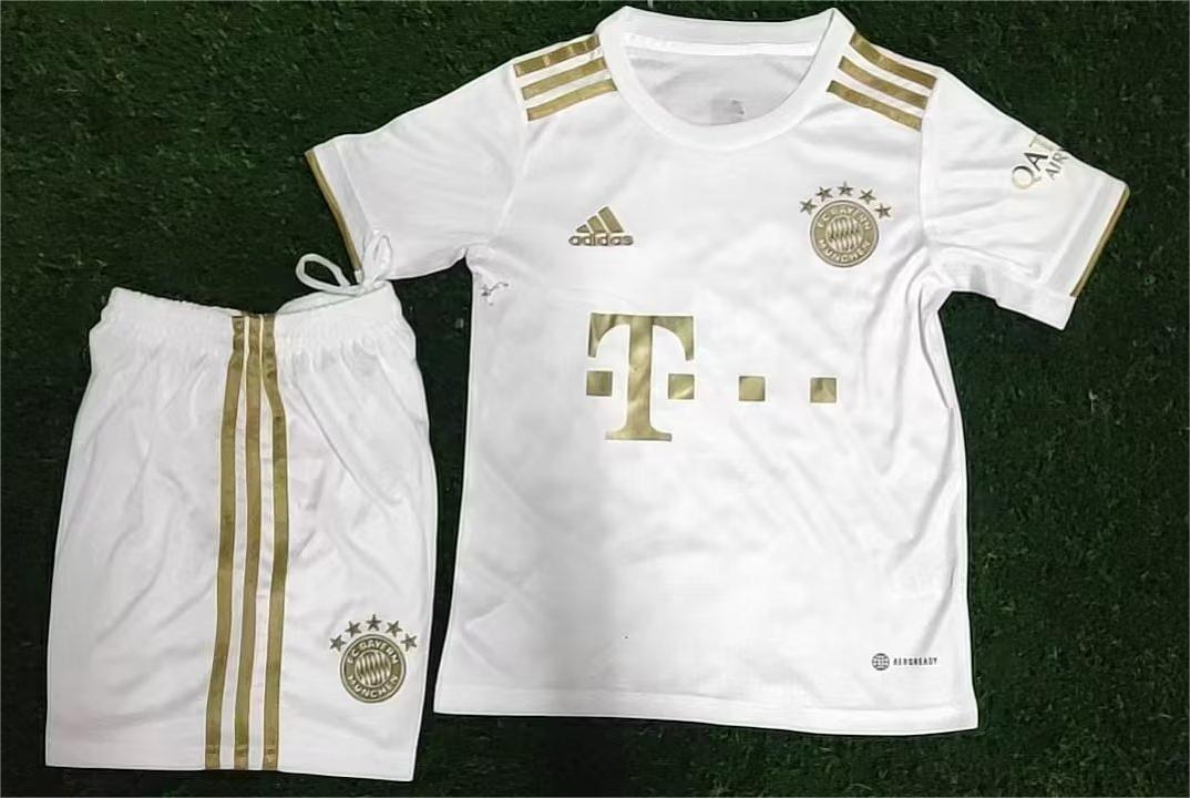 22/23 Bayern Munich Away Kids Jersey - leoleo123123