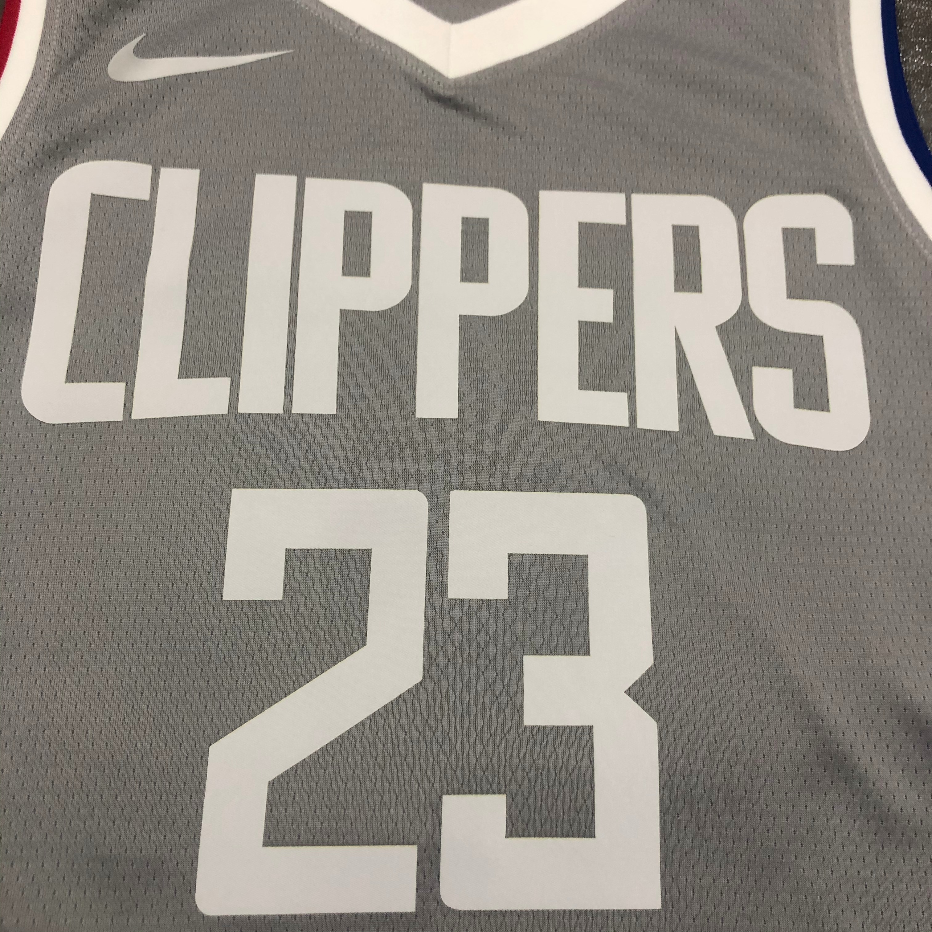 NBA Season 2021 Men Los Angeles Clippers Grey Awarding Version #23 WILLIAMS Jersey High Quality Name and Number Print - leoleo123123
