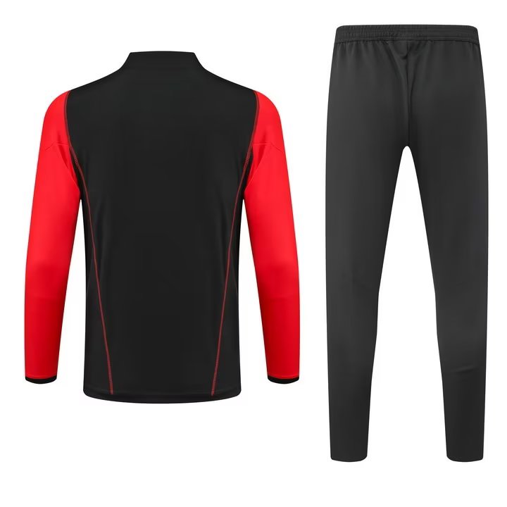23/24 Roma Black Sweater Tracksuit Thai Quality - leoleo123123