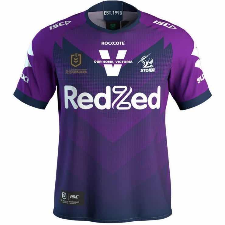 Rugby 2020-2021 Melbourne Storm Champion Rugby Jersey High Quality - leoleo123123
