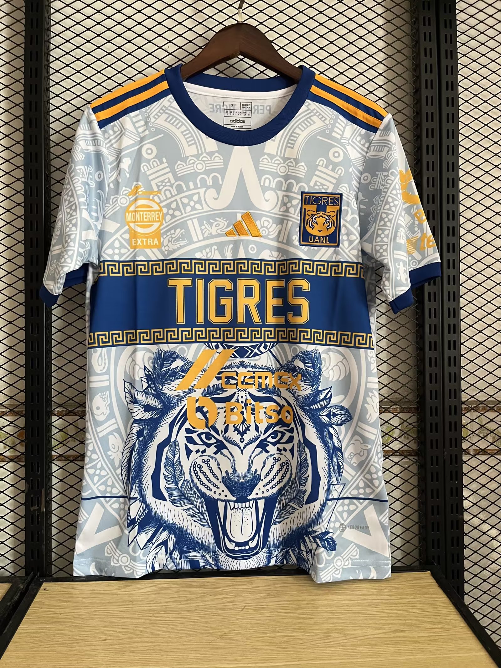 23/24 Tiger Special White Soccer Jersey Thai Quality - leoleo123123