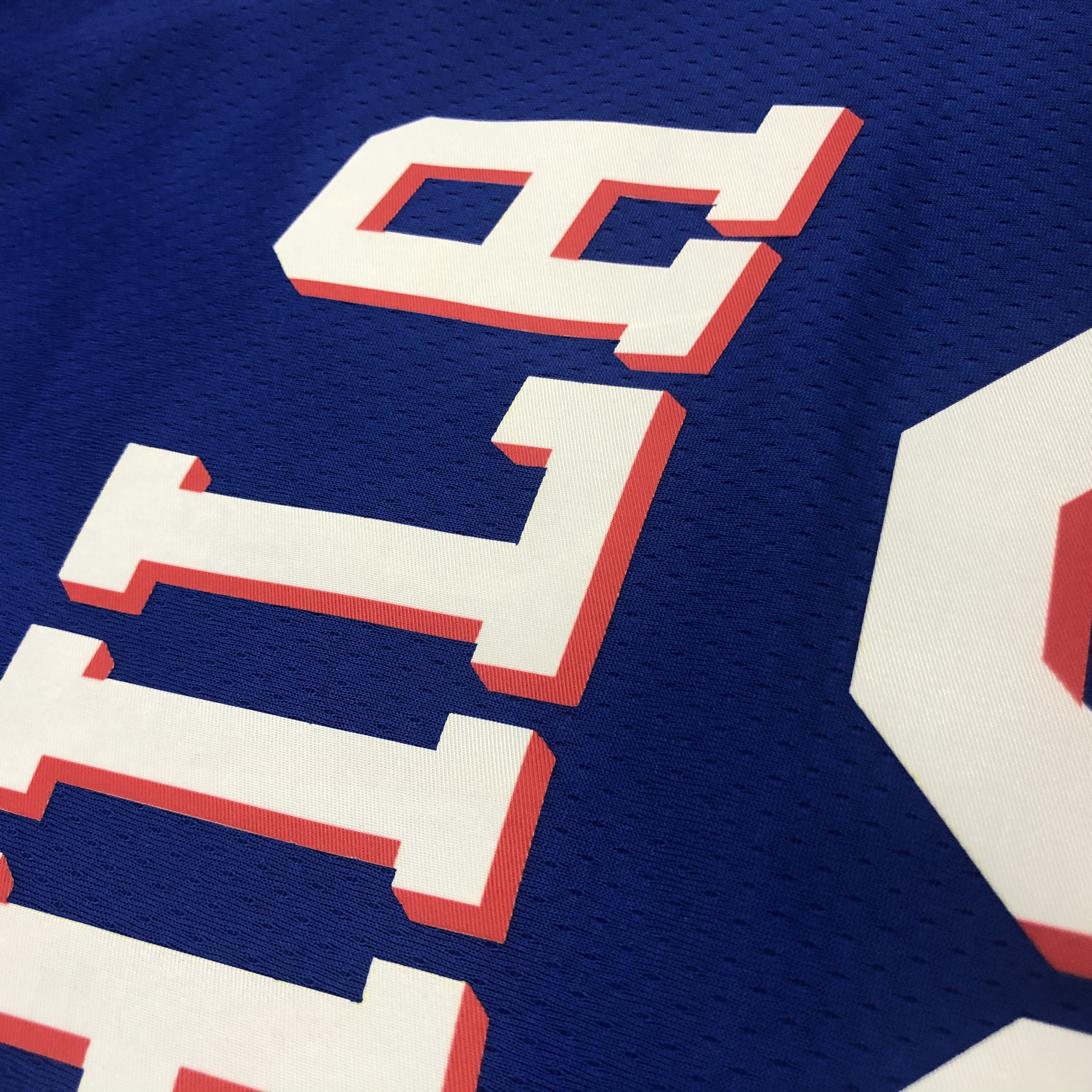 NBA Men Philadelphia 76ers Blue #39 HOWARD Jersey High Quality Name and Number Print - leoleo123123