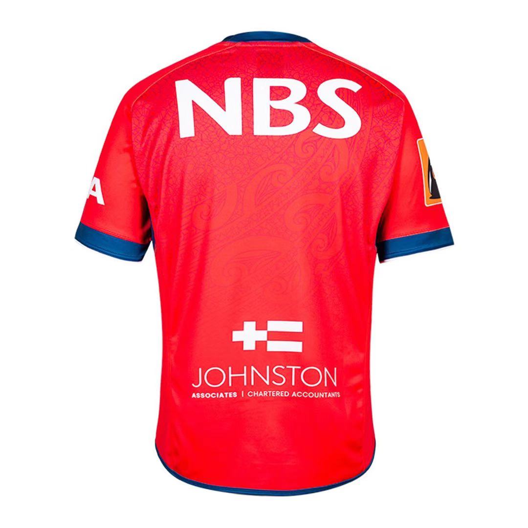 Rugby 2020-2021 Tasman Red Rugby Jersey High Quality - leoleo123123