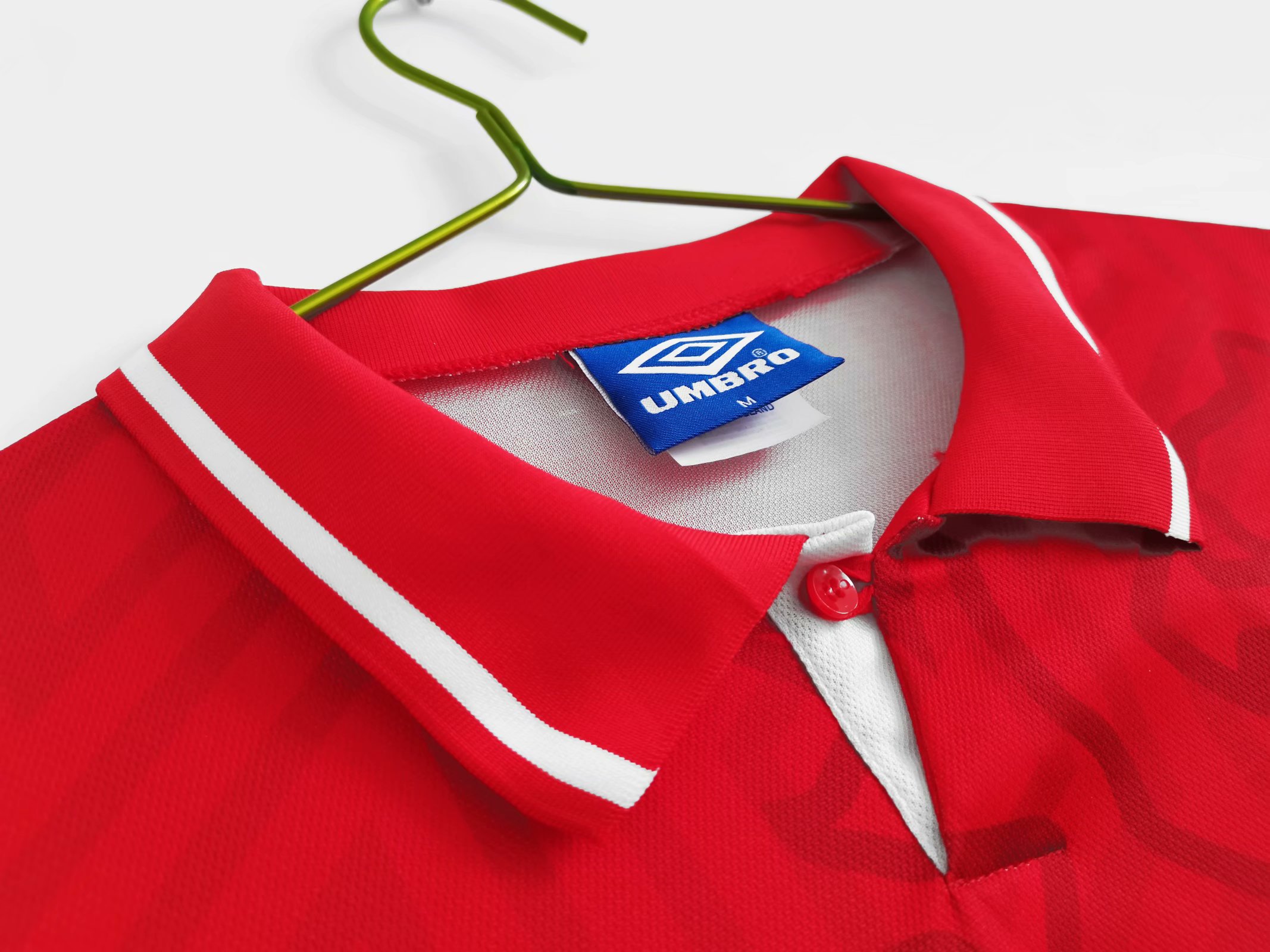 92/94 Welsh Home Retro Jersey Fans Version - leoleo123123