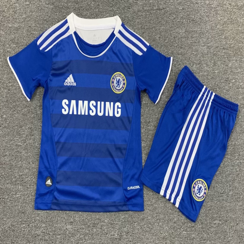 11/12 Chelsea Home Retro Kids Jersey - leoleo123123