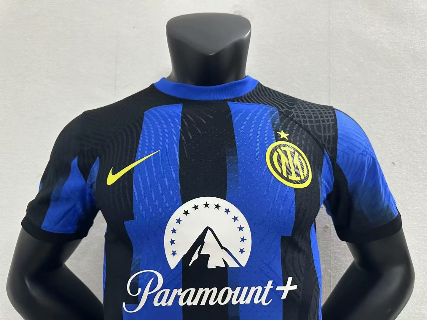 23/24 Inter Milan Home With Sponsors Jersey Player Version 1:1 Quality - leoleo123123