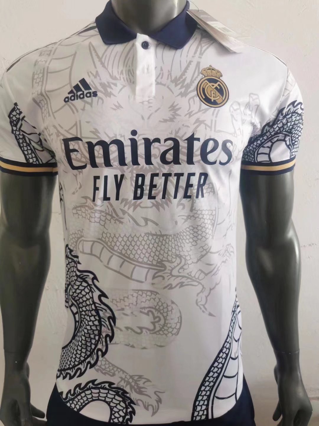 22/23 Real Madrid Special Jersey White Color Player Version - leoleo123123