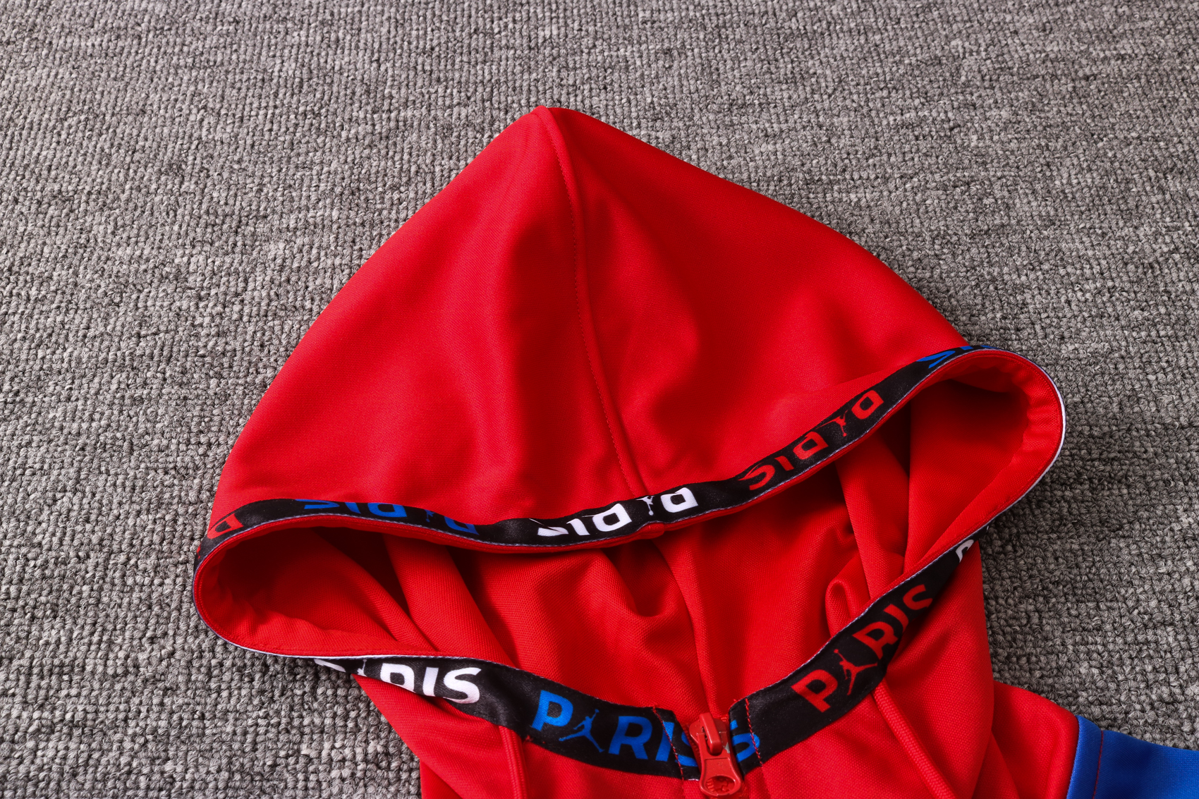 20-21 PSG Jordan Red Jacket Tracksuit with Cap Thai Quality - leoleo123123