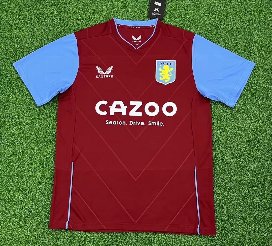 22/23 Aston Villa F.C Home Jersey Fans Version - leoleo123123