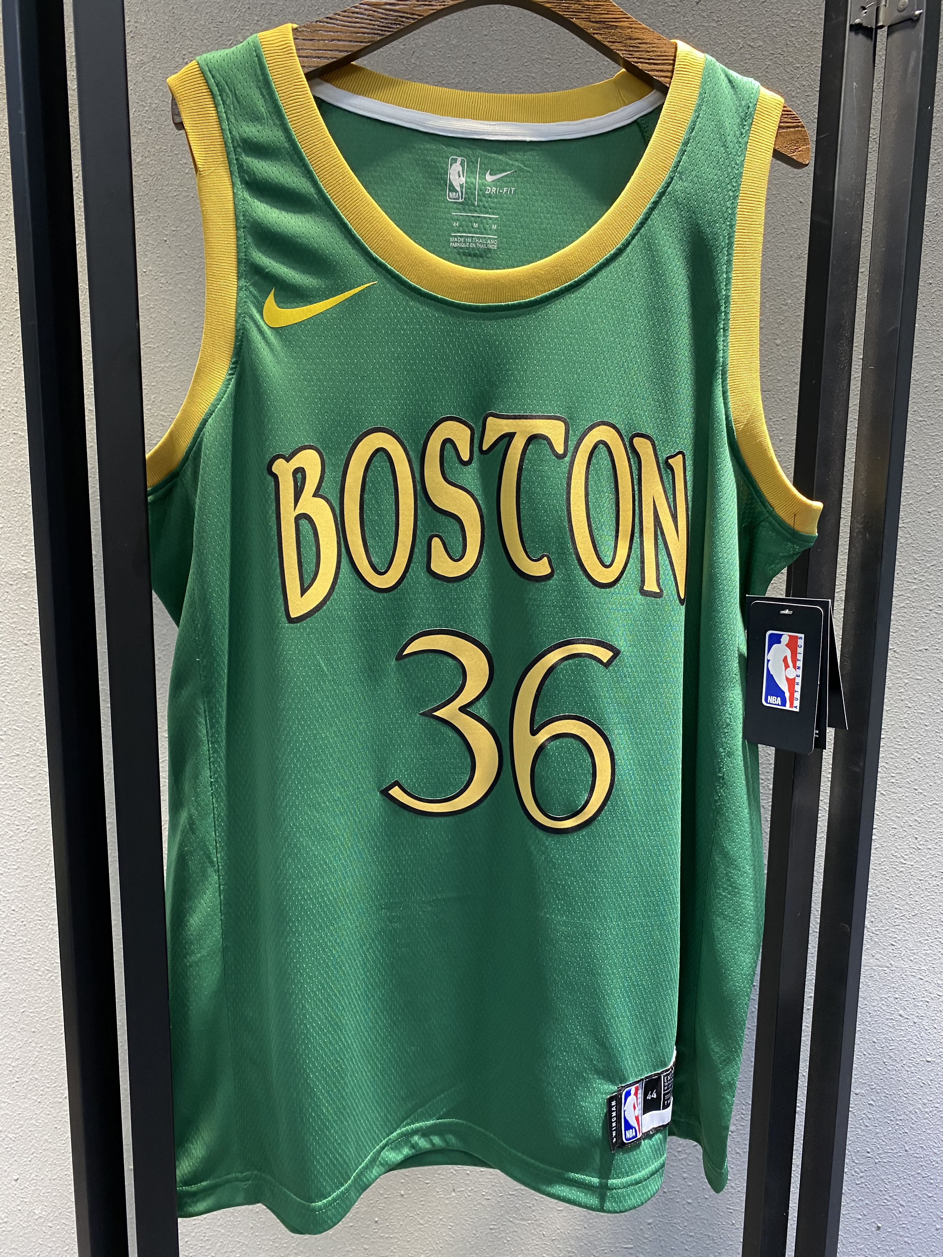 NBA Boston Celtics Green New City19-20 #36 SMART Jersey High Quality Name and Number Print - leoleo123123