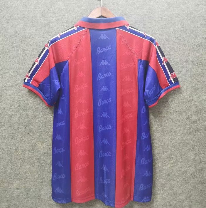96-97 Barcelona Home Retro Jersey - leoleo123123