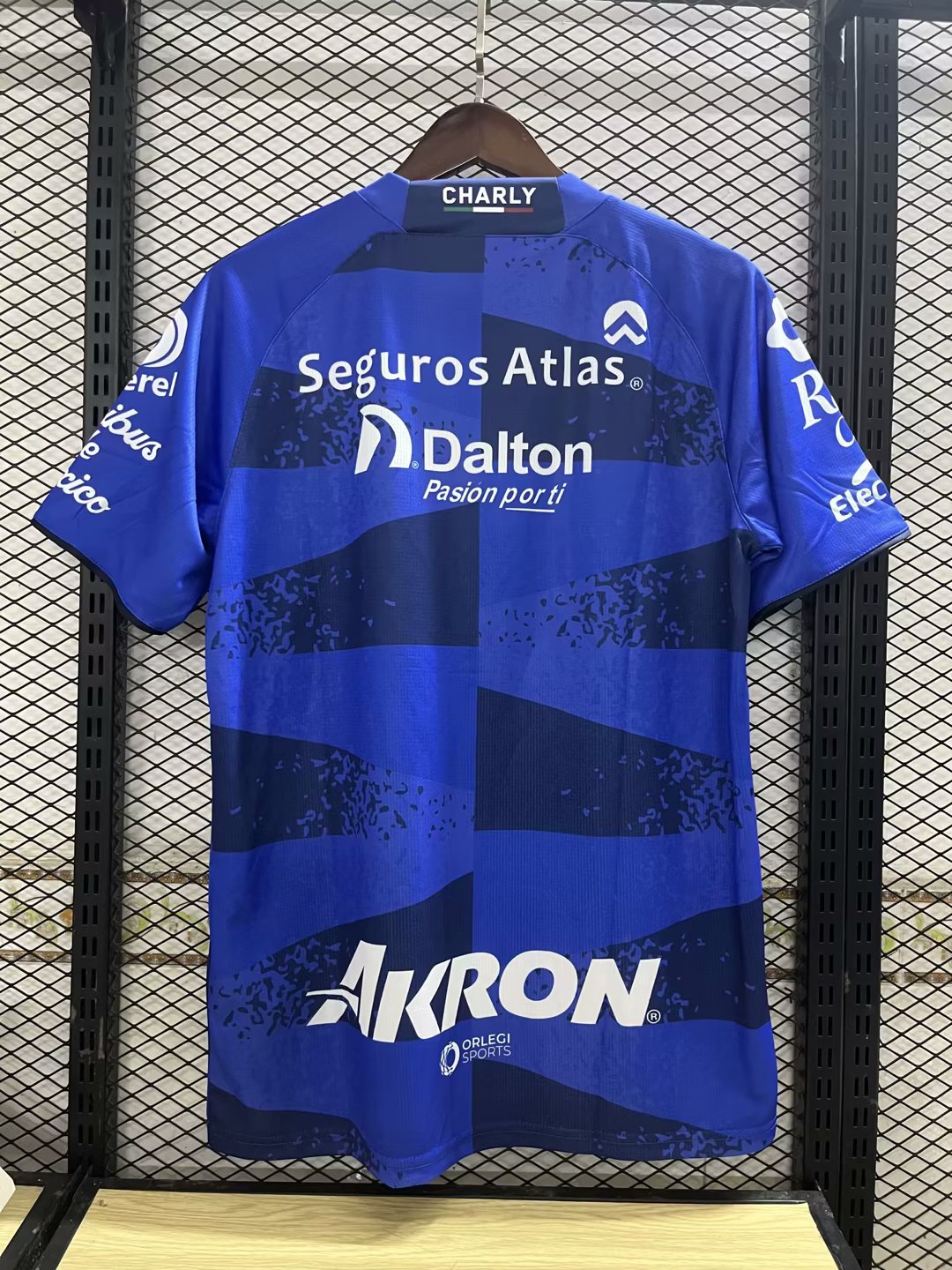 23/24 Atlas F.C. Goalkeeper Blue Jersey Thai Quality - leoleo123123