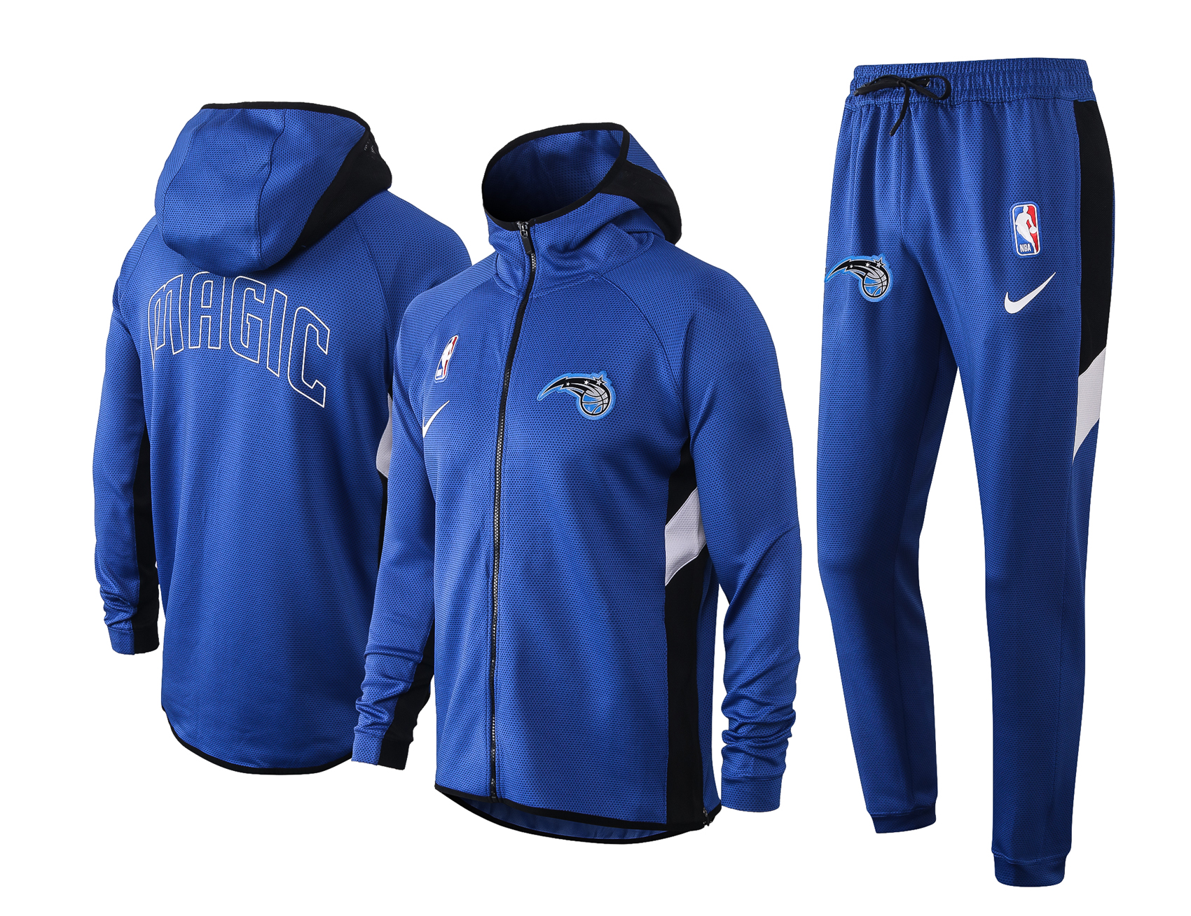 NBA Orlando Magic Blue with Cap Jacket Tracksuit High Quality - leoleo123123