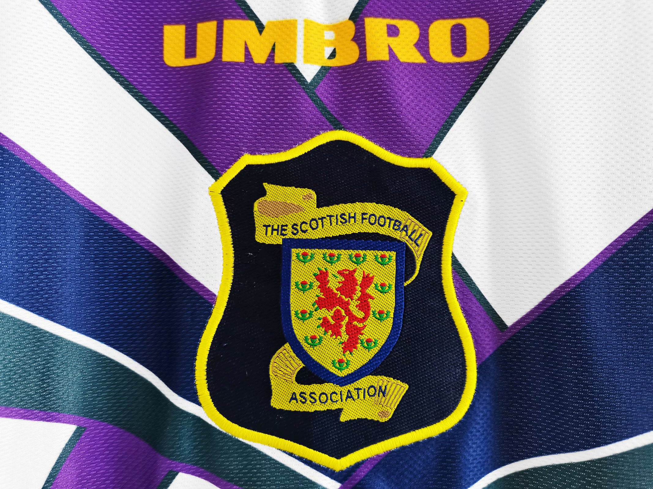 94-96 Scotland Away Retro Jersey - leoleo123123