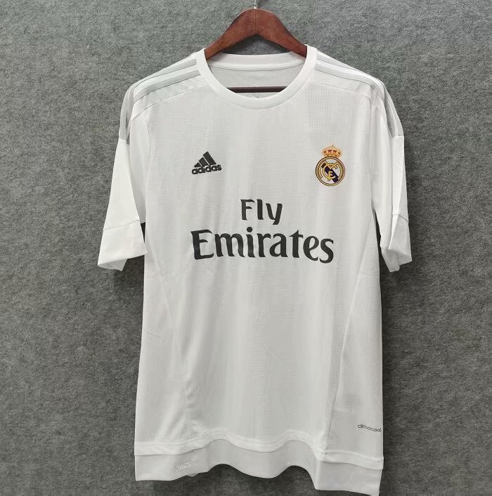 15-16 Real Madrid Home Retro Jersey - leoleo123123