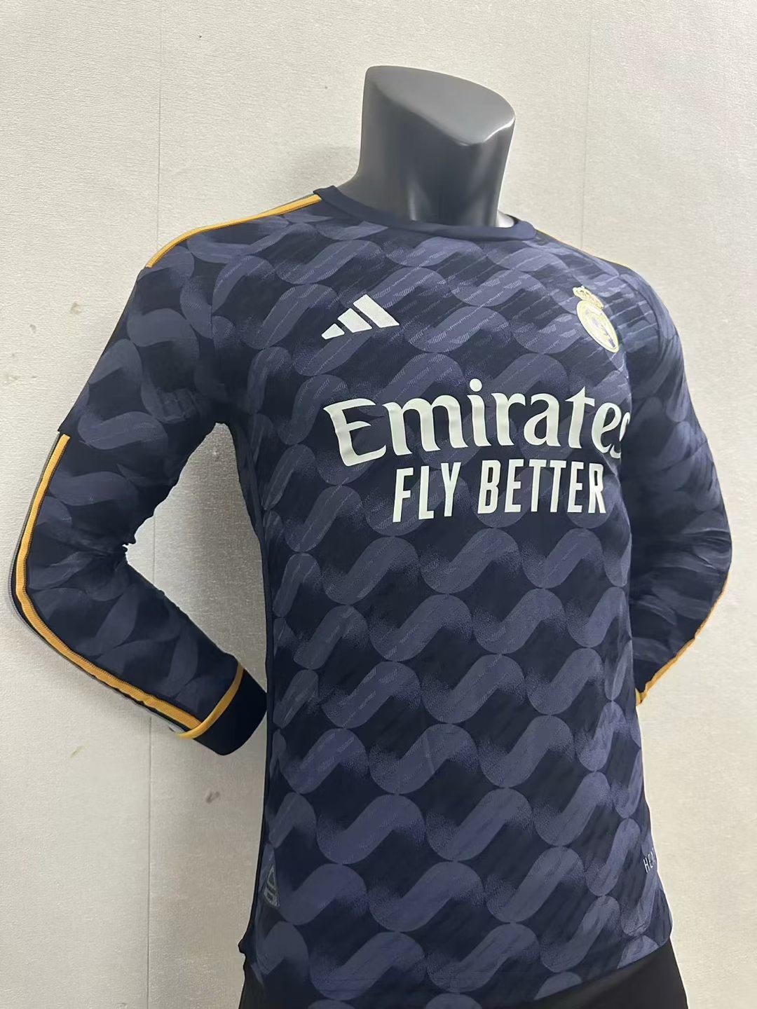 23/24 Real Madrid Away Long Sleeve Jersey Player Version 1:1 Quality - leoleo123123