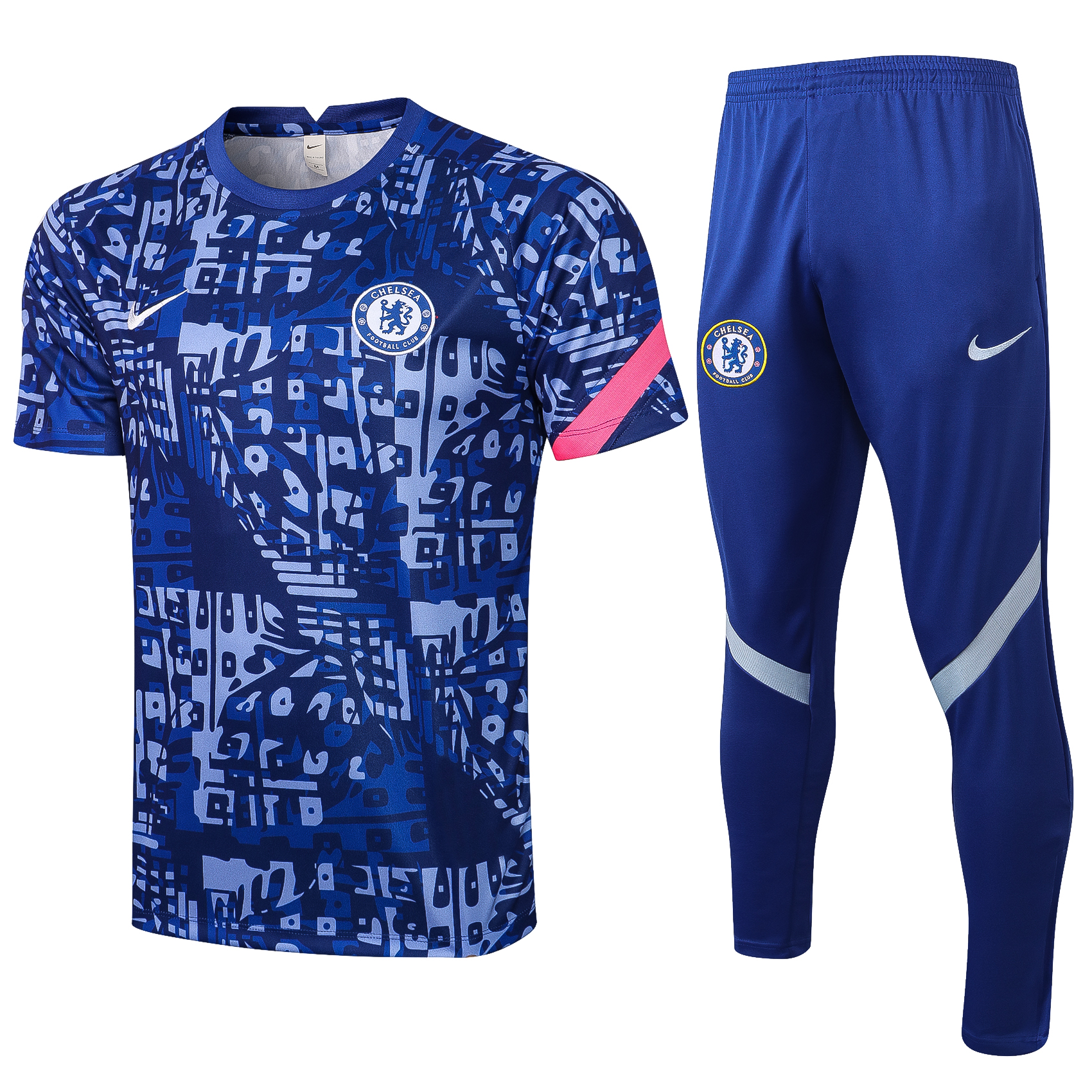 21-22 Chelsea Blue Training Tracksuit Thai Quality - leoleo123123