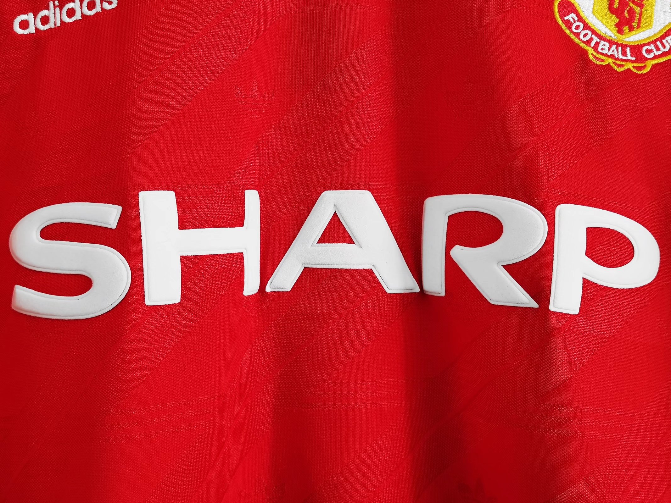 1986 Man United Home Long Sleeve Retro Jersey - leoleo123123