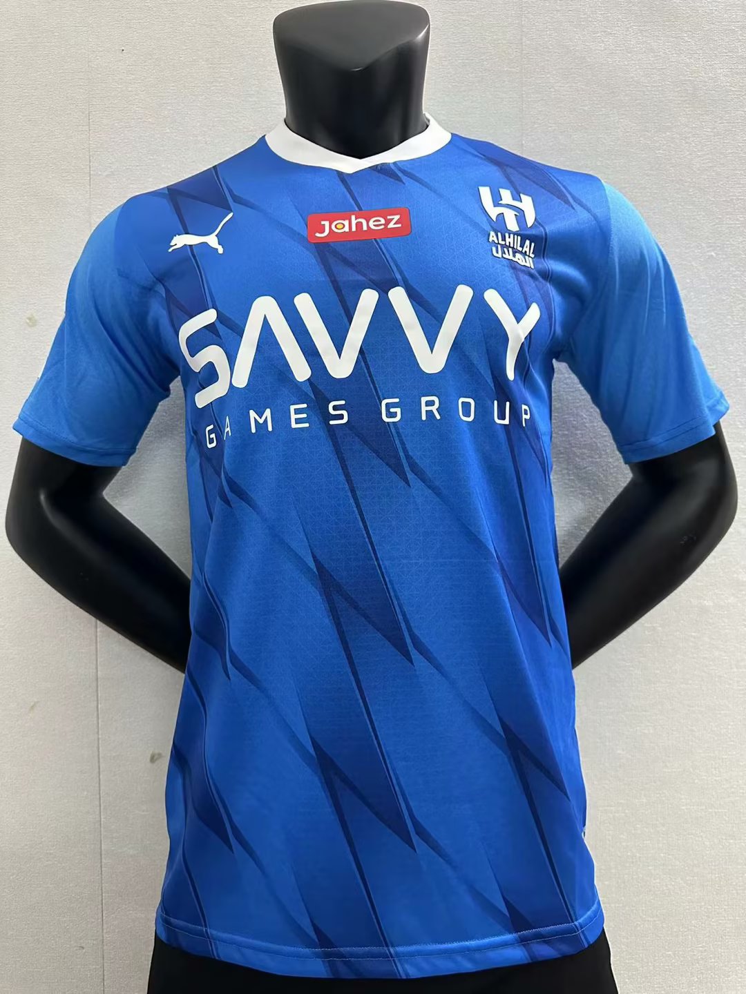 23/24 Al Hilal Home Player Version Soccer Jersey - leoleo123123