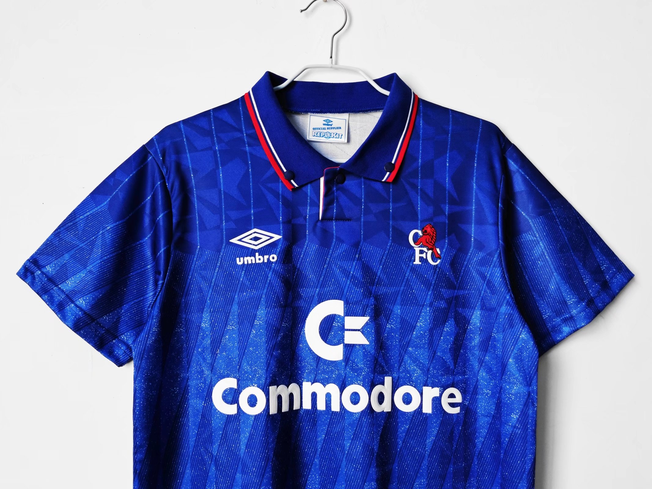 89/91Chelsea Home Retro Jersey - leoleo123123