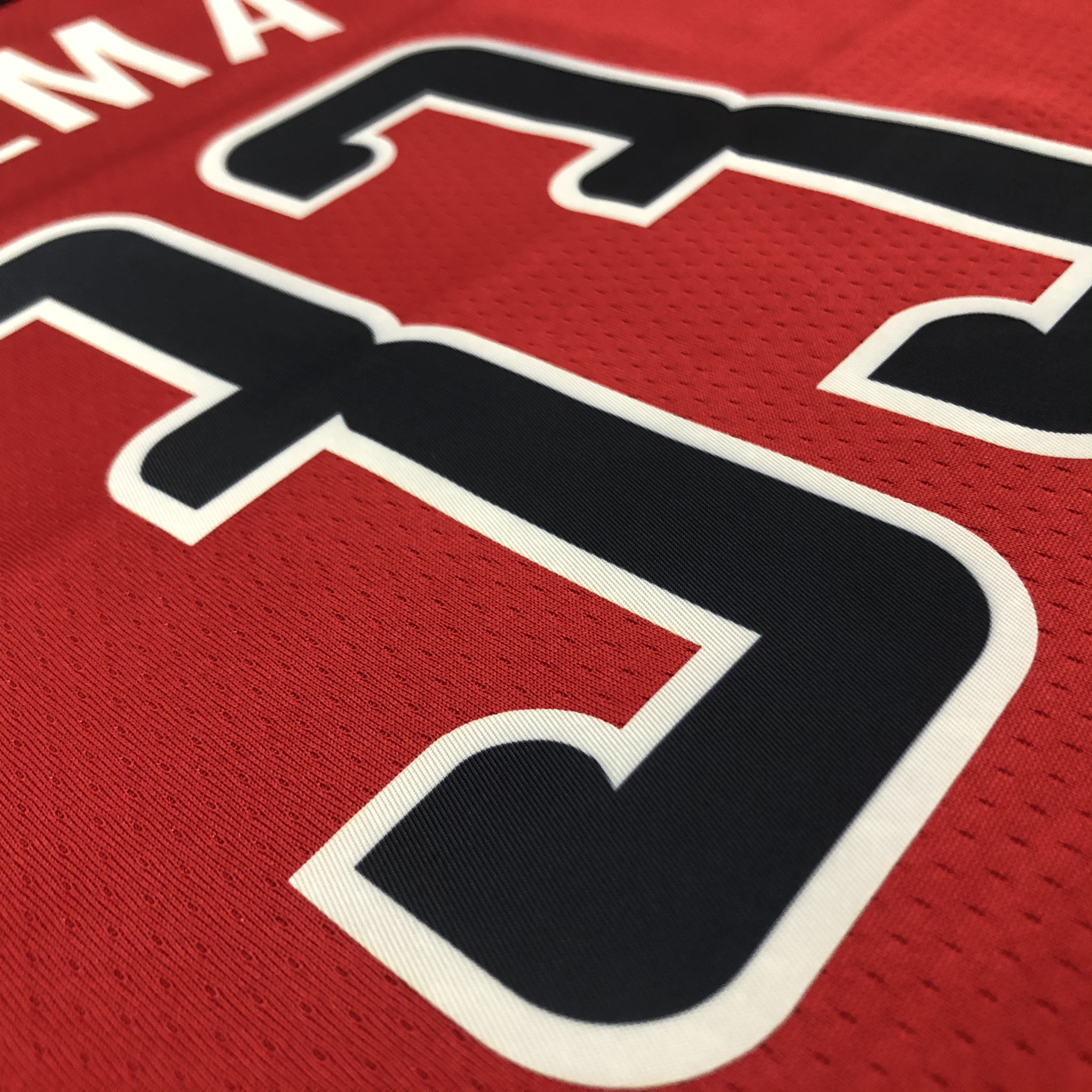 NBA 75th Anniversary Men Washington Wizards Red #33 KUZMA Jersey High Quality Name and Number Print - leoleo123123