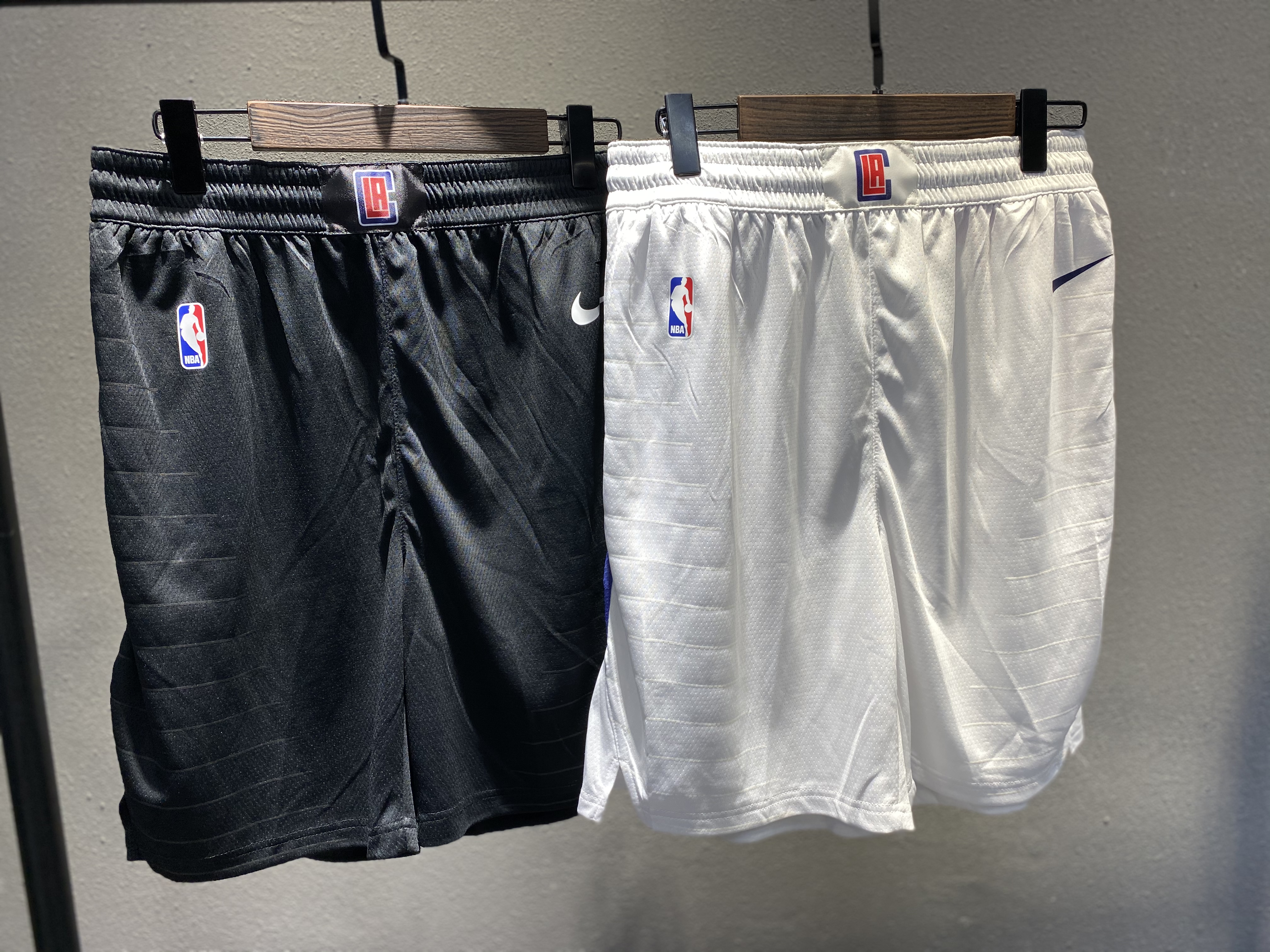 NBA Men Los Angeles Clippers White Pant Short High Quality Name and Number Print - leoleo123123