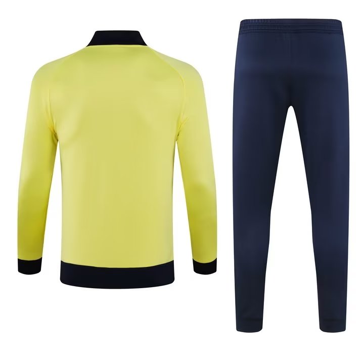 23/24 Man City Yellow Jacket Tracksuit Thai Quality - leoleo123123