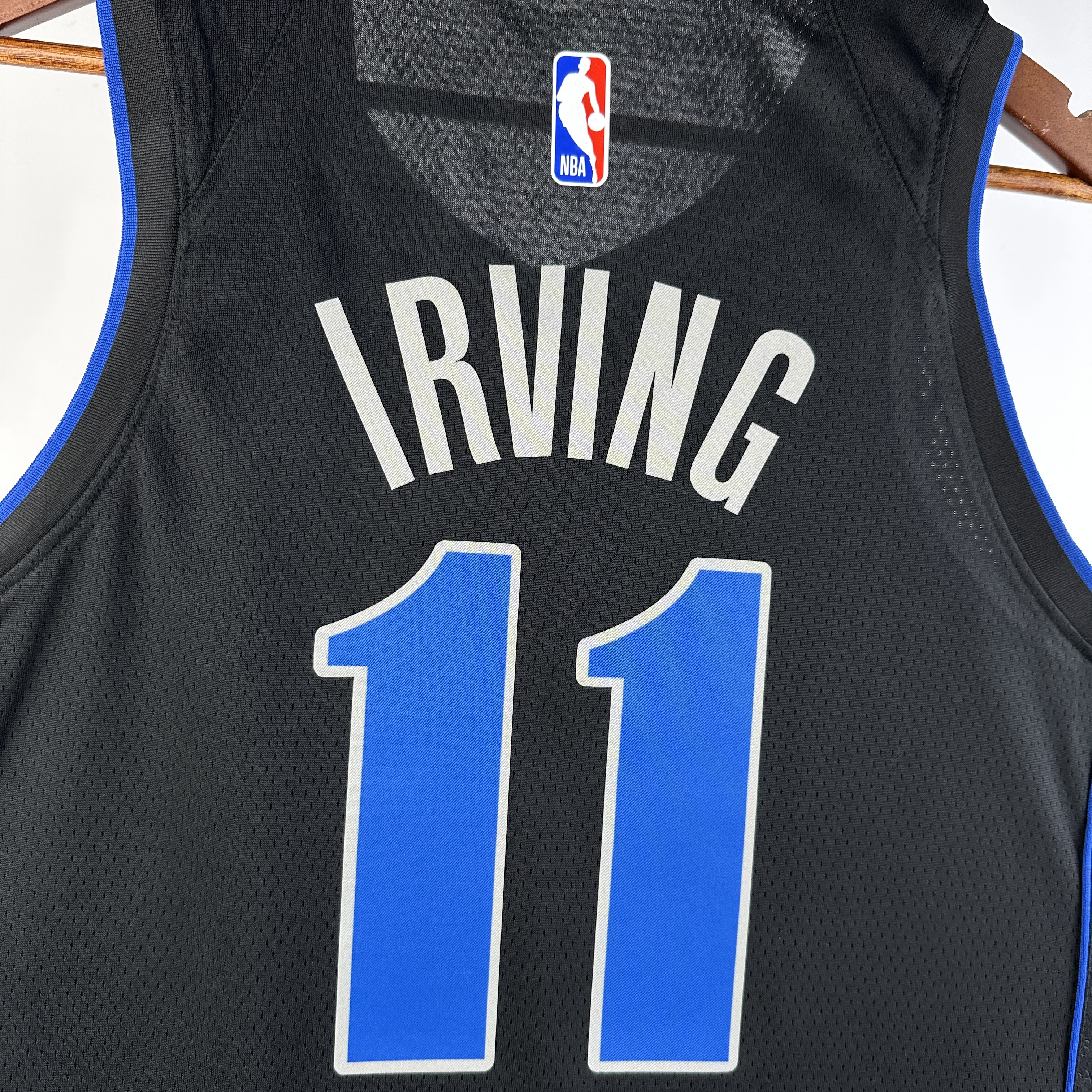 NBA Season 2024 Dallas Mavericks Black #11 IRVING Jersey High Quality Name and Number Print - leoleo123123