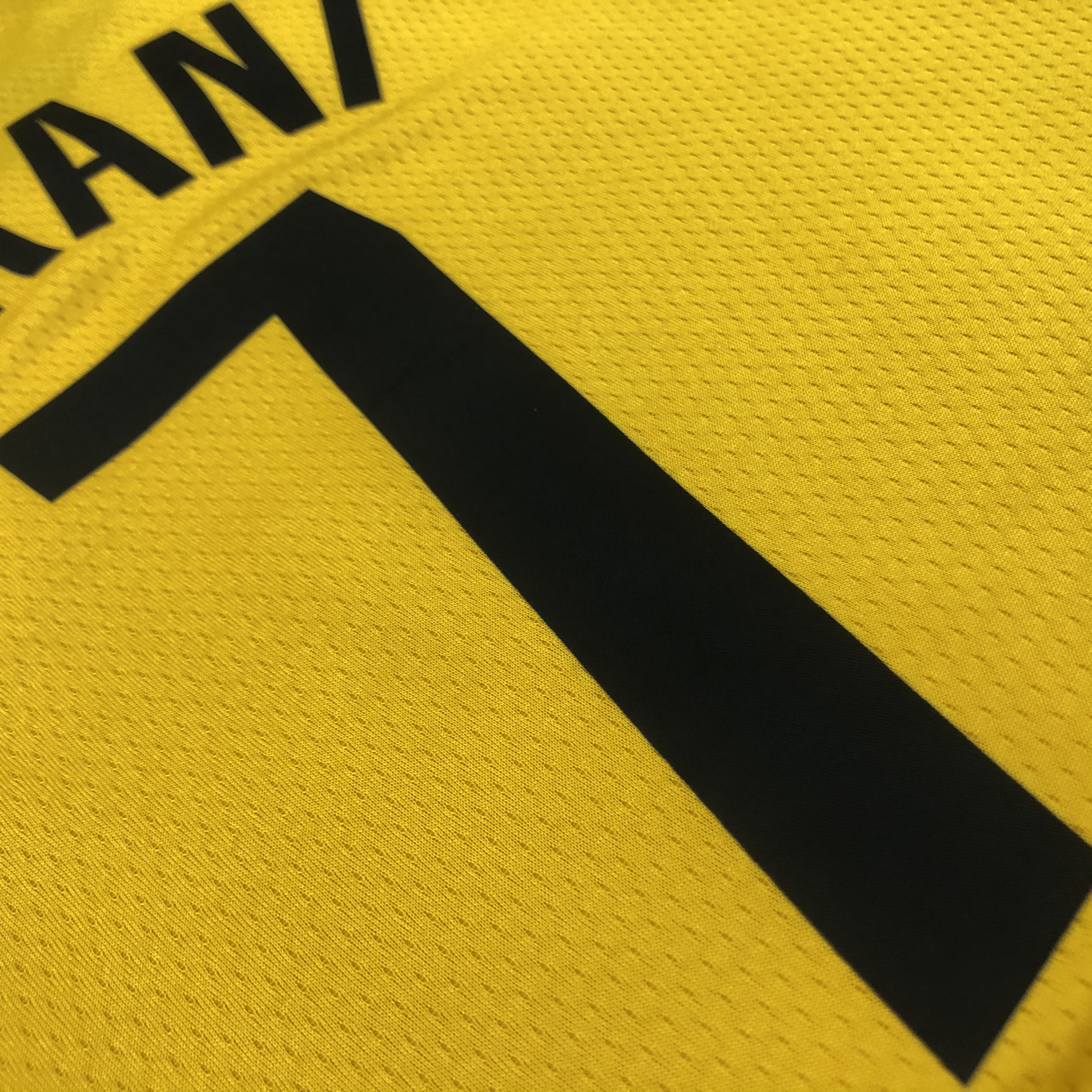 NBA Men Brooklyn Nets Yellow #7 DURANT Jersey High Quality Name and Number Print - leoleo123123