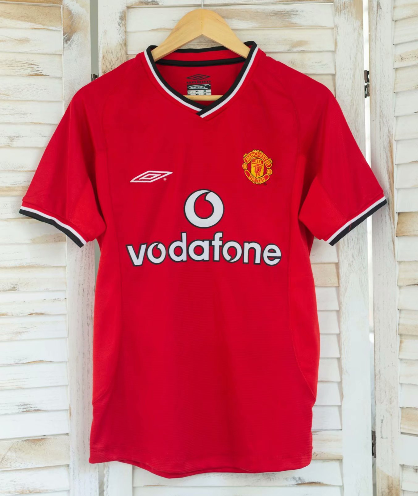 00-01 Man United Home Retro Jersey - leoleo123123