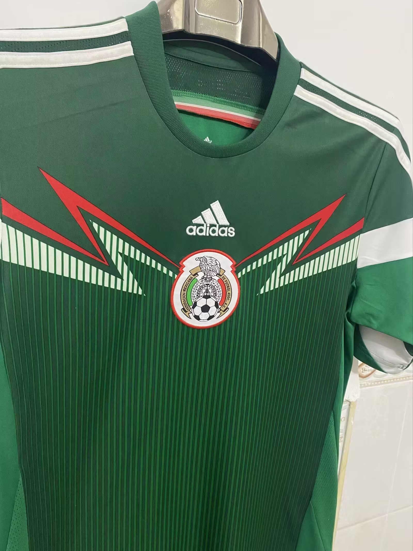 2014 Mexico Home Retro Jersey Fans Version - leoleo123123