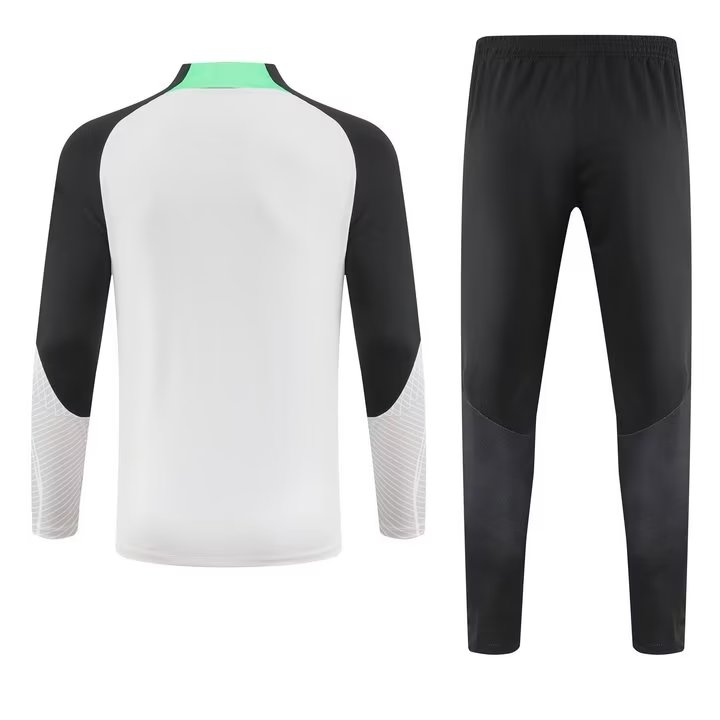 23/24 Liverpool White Grey Sweater Tracksuit Thai Quality - leoleo123123