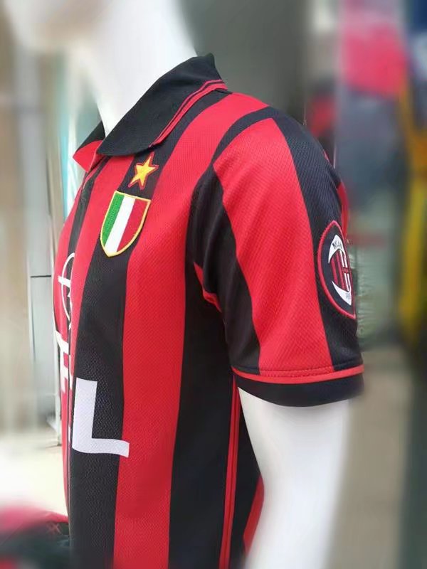 96/97 AC Milan Home Retro Jersey - leoleo123123