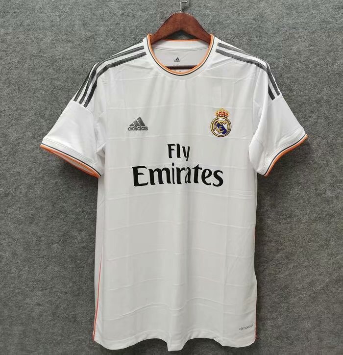 13-14 Real Madrid Home Retro Jersey - leoleo123123