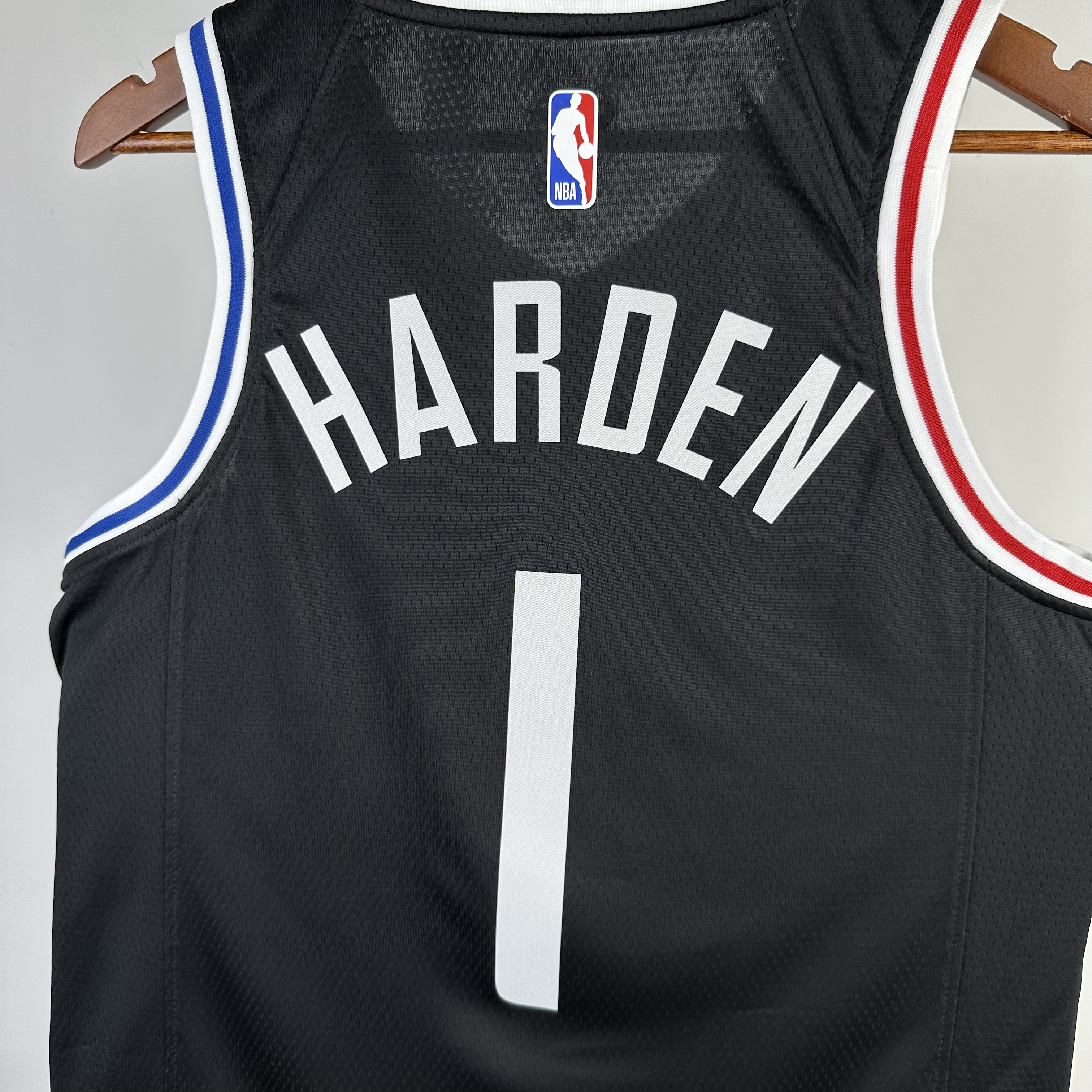 NBA Men Season 2023 Los Angeles Clippers Black City Edition #1 HARDEN Jersey High Quality Name and Number Print - leoleo123123